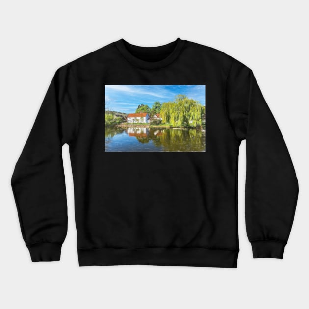 Des Res at Mill End Crewneck Sweatshirt by IanWL